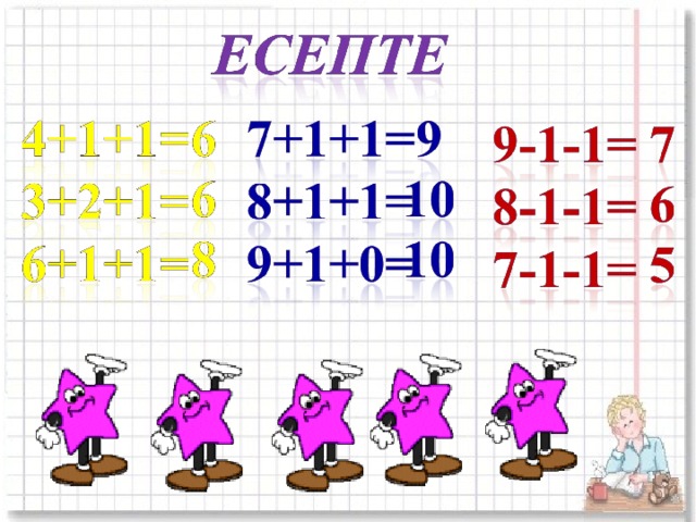 Қызықты математика 1 сынып. Математика 1 сынып. ЕСЕПТЕРМАТЕМАТИКА Мад тобына.